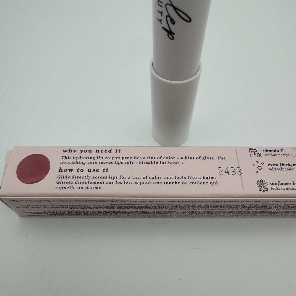 Julep Its Balm Full Coverage Lip Crayon Bintage Mauve 0.07 oz New - Picture 5 of 5